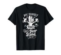 My Family Tree Has A Deer Stand in It - Amoureux des Animaux T-Shirt
