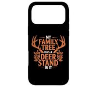 My Family Tree Has A Deer Stand in It Funny Buck Hunters Coque pour iPhone 17 Pro Max