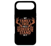 My Family Tree Has A Deer Stand in It Funny Buck Hunters Coque pour iPhone Air