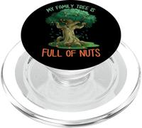 My Family Tree is Full of Nuts Funny Family Reunion PopSockets PopGrip pour MagSafe