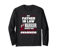 My Father in Law is A Warrior Faucle Cell Awareness Manche Longue
