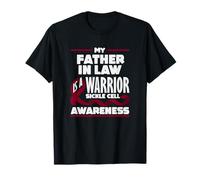 My Father in Law is A Warrior Faucle Cell Awareness T-Shirt