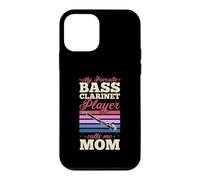 My Favorite Bass Clarinette Calls Me Mom Coque pour iPhone 12 Mini