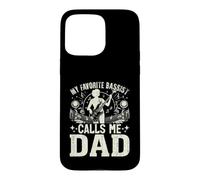 My Favorite Bassist me Dad of Bass Player Coque pour iPhone 15 Pro Max