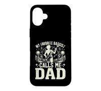 My Favorite Bassist me Dad of Bass Player Coque pour iPhone 16 Plus