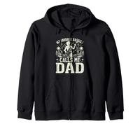 My Favorite Bassist me Dad of Bass Player Sweat à Capuche