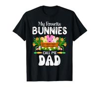 My Favorite Bunnies Call Me Dad - Lapin de Pâques T-Shirt Graphique avec Valeur