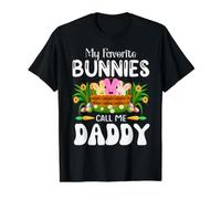 My Favorite Bunnies Call Me Daddy - Lapin de Pâques pour garçons et Filles T-Shirt Graphique avec Valeur