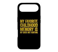 My Favorite Childhood Memory is My Back Not Hurting Coque pour iPhone Air