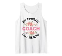 My Favorite Coach Call Me Mom Trainer Fitness Traine Débardeur