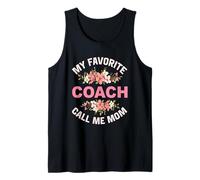 My Favorite Coach Call Me Mom Trainer Fitness Traine Débardeur