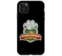 My Favorite Hiking Buddy Has Four Paws Hiker Dog Owner Randonnée Coque pour iPhone 11 Pro Max