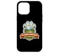My Favorite Hiking Buddy Has Four Paws Hiker Dog Owner Randonnée Coque pour iPhone 12 Pro Max