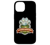 My Favorite Hiking Buddy Has Four Paws Hiker Dog Owner Randonnée Coque pour iPhone 14