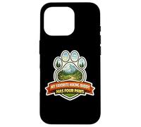My Favorite Hiking Buddy Has Four Paws Hiker Dog Owner Randonnée Coque pour iPhone 16 Pro