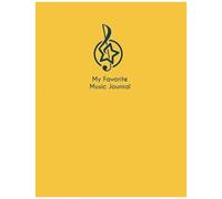 My Favorite Music Journal (Blockhead Journals)