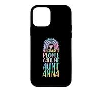 My Favorite People Call Me Aunt Anna Prénom Auntie Coque pour iPhone 12 Mini