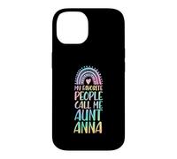 My Favorite People Call Me Aunt Anna Prénom Auntie Coque pour iPhone 14