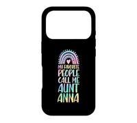 My Favorite People Call Me Aunt Anna Prénom Auntie Coque pour iPhone 17 Pro