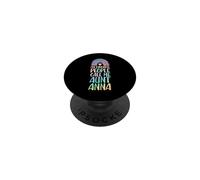 My Favorite People Call Me Aunt Anna Prénom Auntie PopSockets PopGrip Adhésif