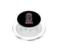 My Favorite People Call Me Aunt Anna Prénom Auntie PopSockets PopGrip pour MagSafe