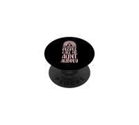 My Favorite People Call Me Aunt Aubrey Prénom Auntie PopSockets PopGrip Adhésif