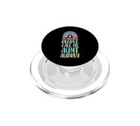 My Favorite People Call Me Aunt Aubrey Prénom Auntie PopSockets PopGrip pour MagSafe