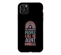 My Favorite People Call Me Aunt Danielle Prénom Auntie Coque pour iPhone 11 Pro Max
