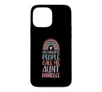 My Favorite People Call Me Aunt Danielle Prénom Auntie Coque pour iPhone 13 Pro Max