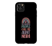 My Favorite People Call Me Aunt Nora Prénom Auntie Coque pour iPhone 11 Pro Max