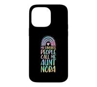 My Favorite People Call Me Aunt Nora Prénom Auntie Coque pour iPhone 14 Pro Max