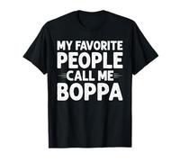 My Favorite People Call Me Boppa Funny Gifts Fathers Day T-Shirt
