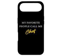 My Favorite People Call Me Chef - Cute Cook's Uniform Coque pour iPhone Air