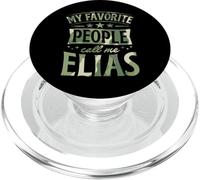 My Favorite People Call Me Elias Nom personnalisé PopSockets PopGrip pour MagSafe