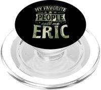 My Favorite People Call Me Eric Nom personnalisé PopSockets PopGrip pour MagSafe