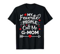 My Favorite People Call Me G-Mom Mothers Day Funny Gifts T-Shirt