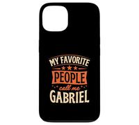 My Favorite People Call Me Gabriel Nom personnalisé Coque pour iPhone 13