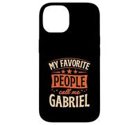My Favorite People Call Me Gabriel Nom personnalisé Coque pour iPhone 14