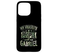 My Favorite People Call Me Gabriel Nom personnalisé Coque pour iPhone 15 Pro Max