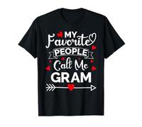 My Favorite People Call Me Gram Mothers Day Funny Gifts T-Shirt