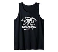 My Favorite People Call Me Grandma Débardeur