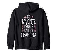 My Favorite People Call Me Grandma Sweat à Capuche
