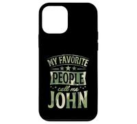 My Favorite People Call Me John Nom personnalisé Coque pour iPhone 12 Mini