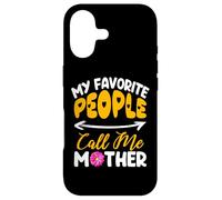 My Favorite People Call Me Mother Happy Mothers Day Mommy Coque pour iPhone 17