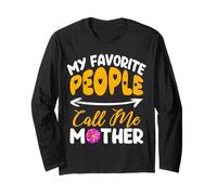 My Favorite People Call Me Mother Happy Mothers Day Mommy Manche Longue