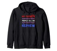 My Favorite People Call Me Nephew USA Patriotic 4 Juillet Sweat à Capuche