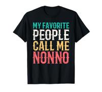My Favorite People Call Me Nonno Mothers Day Funny Vintage T-Shirt
