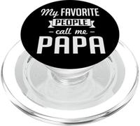My Favorite People Call Me Papa Cute Father PopSockets PopGrip pour MagSafe