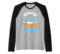My Favorite People Call Me Papi Funny Father's Day Dad Men Manche Raglan