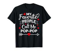 My Favorite People Call Me Pop-Pop Fathers Day Funny Gifts T-Shirt